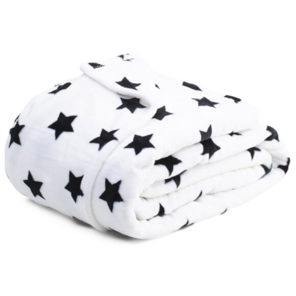 NWT Rachel Zoe Feather Knit Stars Blanket Full/Queen - Picture 2 of 4